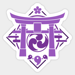 Genshin Impact Inazuma Emblem Sticker